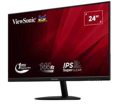 Viewsonic VA VA24E2-H computer monitor 60.5 cm (23.8") 1920 x 1080 pixels Full HD LED Black view 3