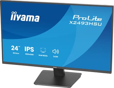 iiyama ProLite X2493HSU-B1 computer monitor 60.5 cm (23.8") 1920 x 1080 pixels Full HD LED Black view 9