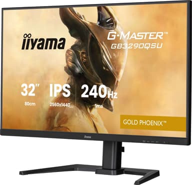 iiyama G-MASTER GB3290QSU-B1 computer monitor 80 cm (31.5") 2560 x 1440 pixels Quad HD LED Black view 10