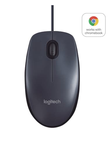Logitech B100 Optical USB Mouse view 2