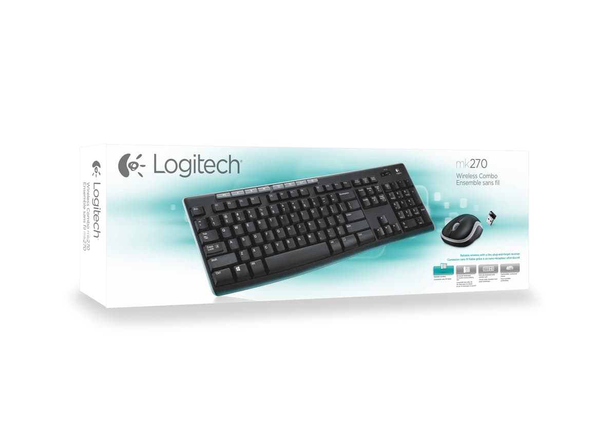 Logitech Wireless Combo MK270 (QWERTY) — 920-004513