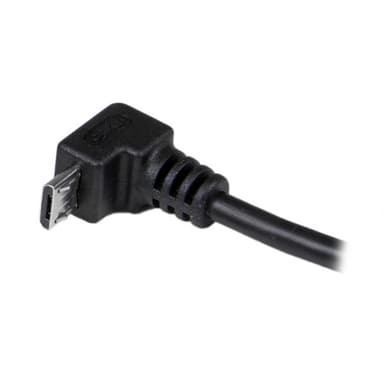 StarTech.com 2m Micro USB Cable - A to Down Angle Micro B view 6