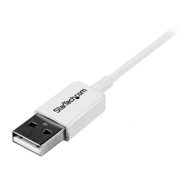 StarTech.com 2m White Micro USB Cable - A to Micro B view 3