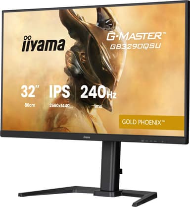 iiyama G-MASTER GB3290QSU-B1 computer monitor 80 cm (31.5") 2560 x 1440 pixels Quad HD LED Black view 9