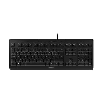 CHERRY KC 1000 Corded Keyboard, Black, USB (QWERTY - UK) view 3
