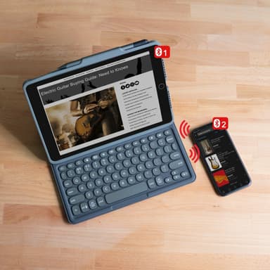 ZAGG Pro Keys keyboard Universal Bluetooth QWERTY English Grey view 5