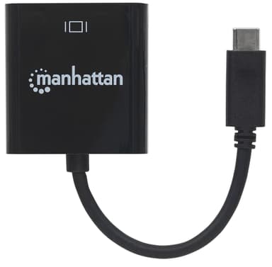 Manhattan USB-C to DisplayPort 1.2 Cable, 4K@30Hz, 21cm, Male to Female, Black, Lifetime Warranty view 5