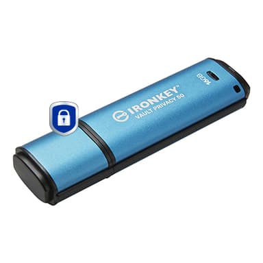 Kingston Technology IronKey 16GB Vault Privacy 50 AES-256 Encrypted, FIPS 197 view 3