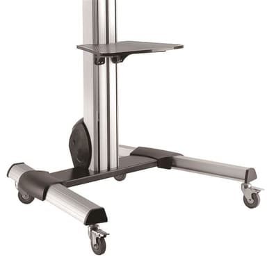 StarTech.com TV Cart - Height Adjustable - Lockable Wheels view 4
