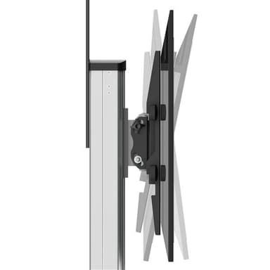 StarTech.com TV Cart - Height Adjustable - Lockable Wheels view 8