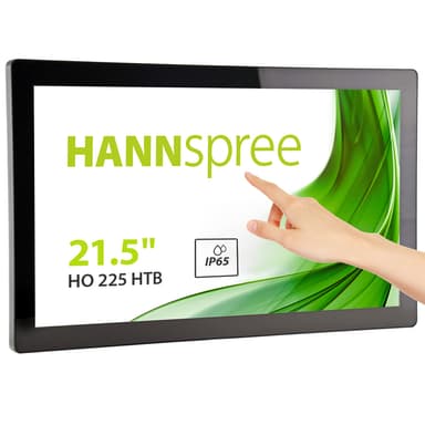 Hannspree Open Frame HO 225 HTB Totem design 54.6 cm (21.5") LED 250 cd/m² Full HD Black Touchscreen 24/7 view 2