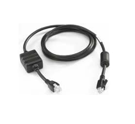 Zebra CBL-DC-381A1-01 power cable Black view 2