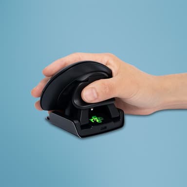R-Go Tools Ergonomic mouse R-Go Twister, with break software, ambidextrous mouse for both hands, foldable, bluetooth and wired view 2