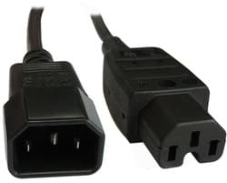 Origin Storage 5m Power Cable - PDU to Switch IEC C14(M)-IEC C15(F) view 2