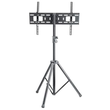 Manhattan Tripod Floor Mount for TV & Monitors, Stand Assembly, For screens: 37" to 65", VESA compatibility: all between 200x200 to 600x400mm - check the dimensions of the four mounting holes on back of screen to ensure it fits, Max 35kg, Black, LFD, Bracket view 4