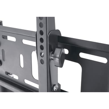 Manhattan Tripod Floor Mount for TV & Monitors, Stand Assembly, For screens: 37" to 65", VESA compatibility: all between 200x200 to 600x400mm - check the dimensions of the four mounting holes on back of screen to ensure it fits, Max 35kg, Black, LFD, Bracket view 6