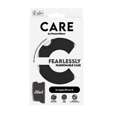 PanzerGlass CARE™ by ® Case Black iPhone 16 view 4