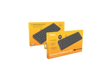 ZAGG Connect 12C keyboard Universal USB QWERTY UK English Black view 4