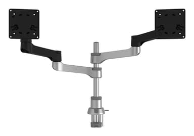 R-Go Tools Monitor arm R-Go Zepher Dual, for two monitors, fully adjustable, 0- 8 kg load capacity, 100% circular, black view 5