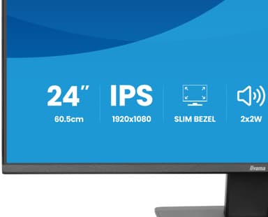 iiyama ProLite X2493HSU-B1 computer monitor 60.5 cm (23.8") 1920 x 1080 pixels Full HD LED Black view 14