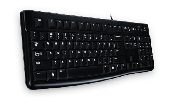 Logitech K120 Corded Keyboard (QWERTZ) — 920-002489