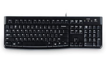 Logitech K120 Corded Keyboard (QWERTZ) — 920-002489 view 3