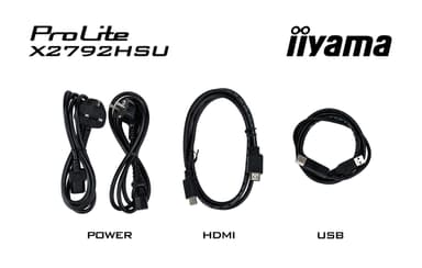 iiyama ProLite X2792HSU-B1 computer monitor 68.6 cm (27") 1920 x 1080 pixels Full HD LED Black view 19