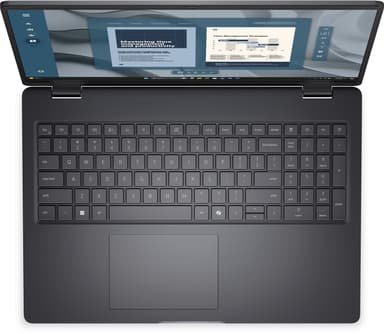 DELL Pro 16 PC16255 AMD Ryzen™ 5 PRO PRO 230 Laptop 40.6 cm (16") Full HD+ 16 GB DDR5-SDRAM 512 GB SSD Wi-Fi 6E (802.11ax) Windows 11 Pro UK English Black view 5