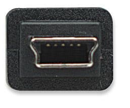 Manhattan USB-A to Mini-USB Cable, 1.8m, Male to Male, Black, 480 Mbps (USB 2.0), Hi-Speed USB, Lifetime Warranty, Equivalent to USB2HABM2M (except 20cm shorter) view 4