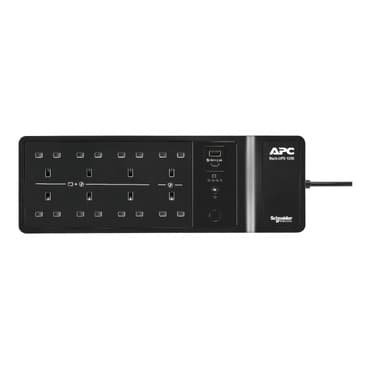 APC Back-UPS, 1050VA/600W Floor/Wall Mount, 230V, 8x British BS1363A outlets, USB Type A+C Port, User Replaceable Battery view 4