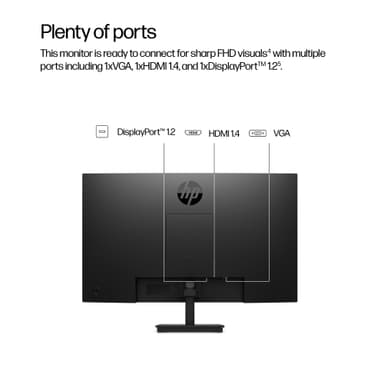 HP Series 3 Pro 27 inch FHD Monitor - 327pf view 5