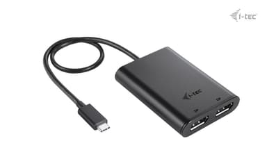 i-tec USB-C Dual 4K/60Hz (single 8K/30Hz) DP Video Adapter view 3
