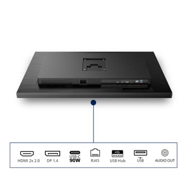 Philips 3000 series 32B1U3900/00 computer monitor 80 cm (31.5") 3840 x 2160 pixels 4K Ultra HD LCD Black view 5