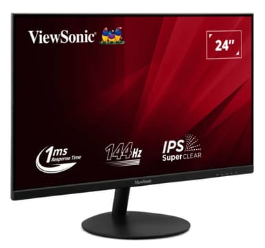 Viewsonic VA VA24E2-H computer monitor 60.5 cm (23.8") 1920 x 1080 pixels Full HD LED Black view 2
