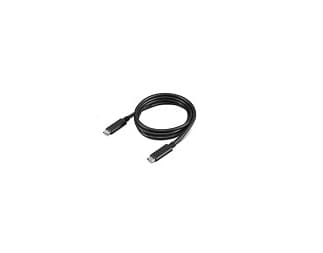 Lenovo 4X90U90619 USB cable USB 3.2 Gen 2 (3.1 Gen 2) 1 m USB C 10 Gbit/s 100 W Black view 2