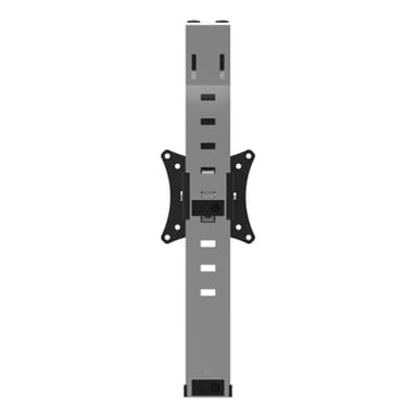 StarTech.com Cubicle Monitor Mount - Cubicle Wall Single Monitor Hanger - Up to 34" VESA Mount Display - Height Adjustable Ergonomic Office Cubicle Hanging Flat Panel Hook & Clamp Bracket view 3