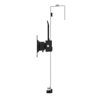 StarTech.com Cubicle Monitor Mount - Cubicle Wall Single Monitor Hanger - Up to 34" VESA Mount Display - Height Adjustable Ergonomic Office Cubicle Hanging Flat Panel Hook & Clamp Bracket view 4