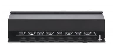 Intellinet Patch Panel, Cat6a, FTP, 8-Port, Desktop, Shielded, 90° Top-Entry Punch Down Blocks, Black view 5
