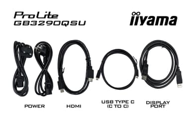 iiyama G-MASTER GB3290QSU-B1 computer monitor 80 cm (31.5") 2560 x 1440 pixels Quad HD LED Black view 23