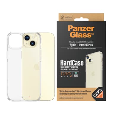 PanzerGlass ® HardCase Transparent w. D3O® iPhone 15 Plus view 3