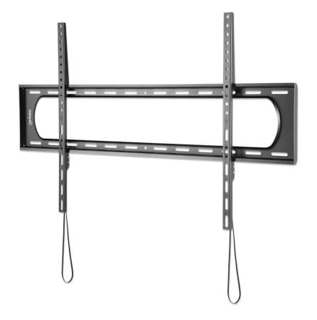 Manhattan Wall Mount for TV & Monitors (Fixed Low Profile), For screens: 60" to 120", VESA compatibility: all between 50x50 to 900x600mm - check the dimensions of the four mounting holes on back of screen to ensure it fits, Max 120kg, Black, LFD, Bracket