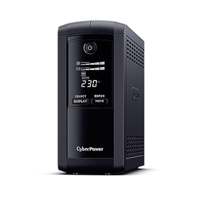 CyberPower VP1000EILCD uninterruptible power supply (UPS) Line-Interactive 1 kVA 550 W 6 AC outlet(s) view 2