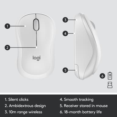 Logitech MK295 Silent Wireless Combo view 13