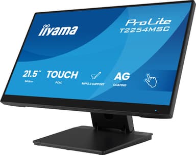 iiyama T2254MSC-B2AG computer monitor 54.6 cm (21.5") 1920 x 1080 pixels Full HD LED Touchscreen Black view 10