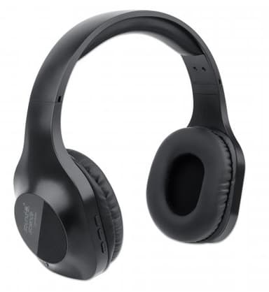 Manhattan Bluetooth On-Ear Headset, Microphone, Integrated Controls, 6 hour usage time, Max Range 10m, 3.5mm Aux port, Bluetooth v5.0 + EDR, USB-A charging cable included, Three Year Warranty view 3