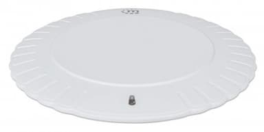 Manhattan Smartphone Wireless Charging Pad, 5W charging, QI certified, White, Micro-USB to USB-A cable included, Micro-USB input into pad, USB-A wall charger/input required (not included), Cable 0.5m, Three Year Warranty view 4