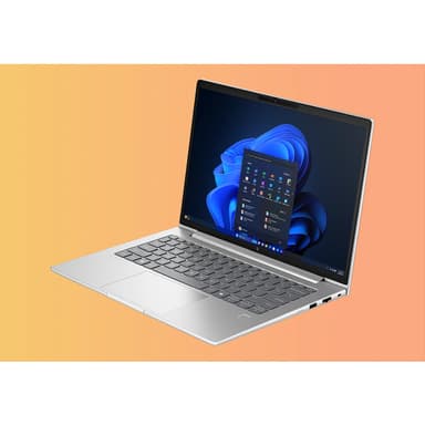 HP EliteBook 6 G1ah AMD Ryzen™ 5 220 Laptop 35.6 cm (14") WUXGA 24 GB DDR5-SDRAM 512 GB SSD Wi-Fi 6E (802.11ax) Windows 11 Pro AI PC Silver view 8