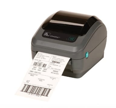 Zebra GK420d label printer Direct thermal 203 x 203 DPI 127 mm/sec Wired view 2