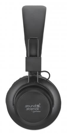 Manhattan Bluetooth On-Ear Headset, Microphone, FM Radio, Integrated Controls, 8 hour usage time, Max Range 10m, MicroSD Card slot, 3.5mm Aux port, Bluetooth v5.0, USB-A charging cable included, Three Year Warranty view 7