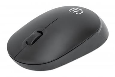 Manhattan Performance III Wireless Mouse, Black, 1000dpi, 2.4Ghz (up to 10m), USB, Optical, Ambidextrous, Three Button with Scroll Wheel, USB nano receiver, AA battery (not included), Low friction base, Three Year Warranty view 2